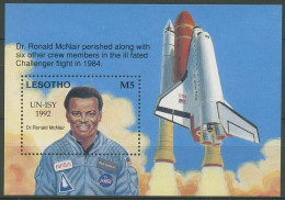 Lesotho 1993 Internationales Weltraumjahr Astronaut Block 98 Postfrisch (C62525) - Lesotho (1966-...)