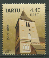 Estland 2005 Stadt Tartu Kirche 522 Postfrisch - Estland