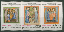 Vatikan 1989 Fest Mariä Heimsuchung Initialen 973/75 Postfrisch - Ungebraucht