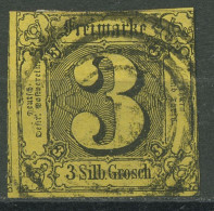 Thurn Und Taxis 1852/58 3 Silbergroschen 6 A Gestempelt - Autres & Non Classés