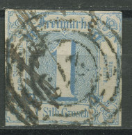 Thurn Und Taxis 1859/61 1 Sgr. 15 Gestempelt - Autres & Non Classés