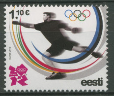 Estland 2012 Olympische Sommerspiele London 736 Postfrisch - Estland