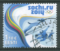 Estland 2014 Olympische Winterspiele Sotschi 782 Gestempelt - Estonia