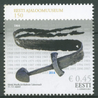 Estland 2014 Historisches Museum Schwert 785 Postfrisch - Estonia