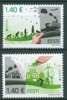 Estland 2016 Europa CEPT Umweltschutz 861/62 Postfrisch - Estonia