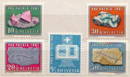 Switzerland MNH Set - Minerals