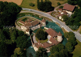 13357513 Seengen AG Wasserschloss Hallwil Fliegeraufnahme Seengen AG - Autres & Non Classés