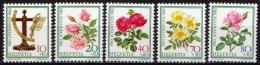 Switzerland MNH Set - Roses