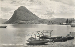 Postcard Switzerland Lugano E Monte San Salvatore - Otros & Sin Clasificación