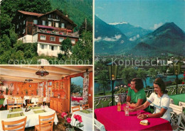 13355343 Goldswil Interlaken Hotel Restaurant Gasthof Schoenegg Gaststube Terras - Altri & Non Classificati