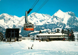 13355220 Unterwasser Toggenburg Luftseilbahn Chaeserrugg Berghotel Iltios Winter - Other & Unclassified