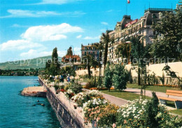 13355068 Montreux VD Hotel Eden Lac Leman Promenade Genfersee Montreux VD - Altri & Non Classificati