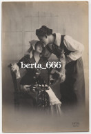 Photo CPA Romantic Couple Real Photo - Coppie