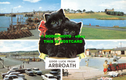 R521785 Good Luck From Arbroath. PLC34521. Multi View - Welt