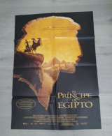 Cartel Original De Cine Del Estreno El Príncipe De Egipto 1998 - Otros