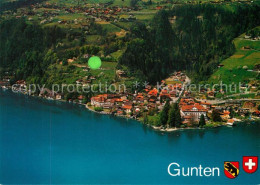 13339761 Gunten Thunersee Fliegeraufnahme Gunten Thunersee - Other & Unclassified