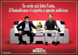 [MD9527] CPM - BIRRA MORETTI - PROMOCARD 9623 - PERFETTA - Non Viaggiata - Pubblicitari