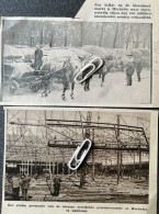 MECHELEN 1932 /1935 / EEN KIJKJE OP DE BLOEMKOLENMARKT / HET STALEN GERAAMTE OVERDEKTE GROENTENMARKT IN AANBOUW - Zonder Classificatie