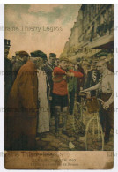 CPA    Tour De France 1910 Lapize Au Controôle De Rouen  Cyclisme Velo Biking - Ciclismo