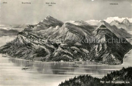 13332580 Rigi Kulm Panorama Blick Vom Buergenstock Aus Vierwaldstaettersee Alpen - Sonstige & Ohne Zuordnung