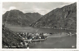 Postcard Switzerland Lugano Lake Melide - Autres & Non Classés