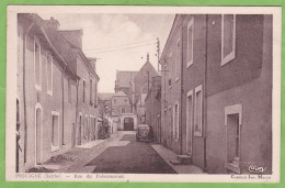 Belle CPA PRECIGNE Rue Du Préventorium Entrée 72 Sathe - Autres & Non Classés