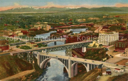 13323443 Spokane_Washington Seven Bridges Five Waterfalls - Otros & Sin Clasificación