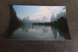 Lot De 2 CP De CHINE - The Lijiang River In Rainy & The Tune Of Morning - Cina