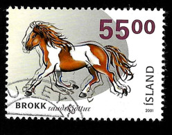 2001 Horses Michel IS 985 Stamp Number IS 941 Yvert Et Tellier IS 915C Stanley Gibbons IS 996 Used - Gebruikt