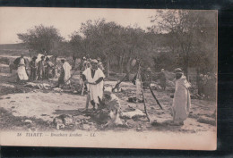 Cpa Tiaret Bouchers Arabes - Tiaret