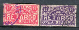 Colombia Departamento De Bolivar Retardo 1903. Yvert 1-2. - Colombia