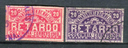 Colombia Departamento De Bolivar Retardo 1903. Yvert 1-2. - Kolumbien