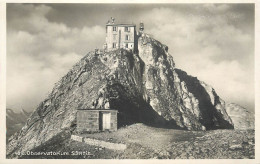 Postcard Switzerland Observatorium Santis - Otros & Sin Clasificación