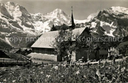 13316633 Muerren BE English Chruch Breithorn Grosshorn Muerren BE - Autres & Non Classés