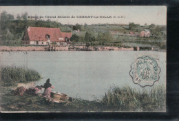 Cpa 78 Etang Du Grand Moulin De Cernay La Ville - Cernay-la-Ville