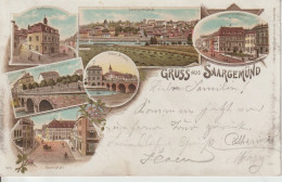 GRUSS AUS SAARGEMUND 1903 - Sarreguemines