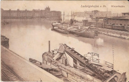 Ludwigshafen A Rh. Winterhafen - Chiatte, Barconi