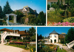 13315408 Kaltenbach Stein Rhein Hotel Garni Schaeferhuesli Garten Seerosenteich  - Altri & Non Classificati