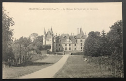 CPA ARGENTRE DU PLESSIS 35 Le Château Du Plessis Pris De L'Avenue - Sonstige & Ohne Zuordnung