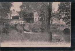 Cpa 78 L'Yvette Et Le Moulin Du Château De Mauvières - Autres & Non Classés