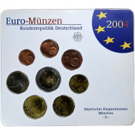 République Fédérale Allemande, Set 1 Ct. - 2 Euro, FDC, Coin Card, 2004 - Allemagne