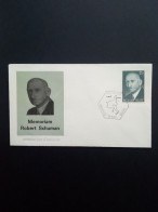 BELGIEN MI-NR. 1477 FDC MITLÄUFER 1967 ROBERT SCHUMANN - Europese Gedachte