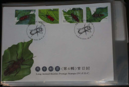 Taiwan 3825-3828 Auf Brief Als FDC #BC126 - Altri & Non Classificati