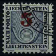 LIECHTENSTEIN PORTOMARKEN 1940 Nr 21 Gestempelt X0DED36 - Portomarken