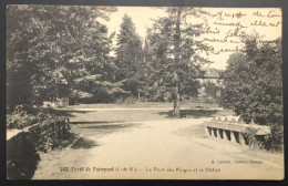 CPA FORET DE PAIMPONT 35 Le Pont Des Forges Et Le Chalet - Paimpont