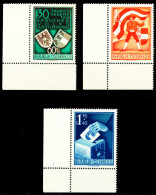 ÖSTERREICH 1950 Nr 952-954 Postfrisch ECKE-ULI X4ED13E - Unused Stamps