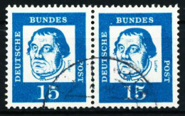 BRD DS BED. DEUT. Nr 351y Gestempelt WAAGR PAAR X580BFE - Used Stamps