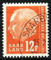 SAAR OPD 1957 Nr 414 Gestempelt X5FA1D6 - Oblitérés