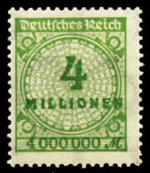 D-REICH INFLA Nr 316A Postfrisch X6B4762 - Unused Stamps