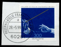 BRD 1998 Nr 2025 Gestempelt Briefstück Zentrisch X6C959A - Used Stamps